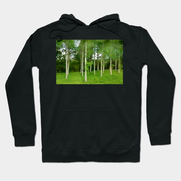 Into the Woods Hoodie by EileenMcVey